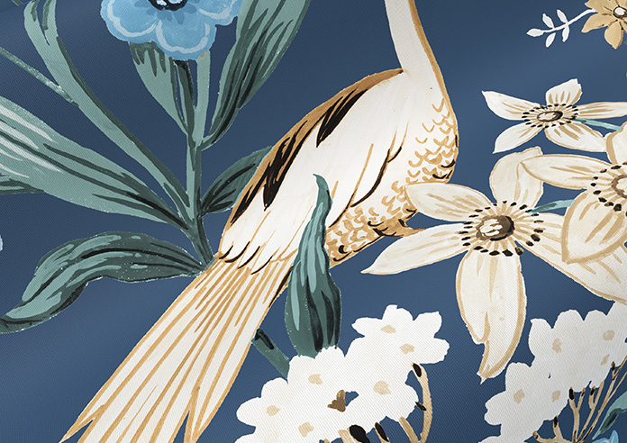 Jade, Vintage Blue - Roller Blind - Image 4